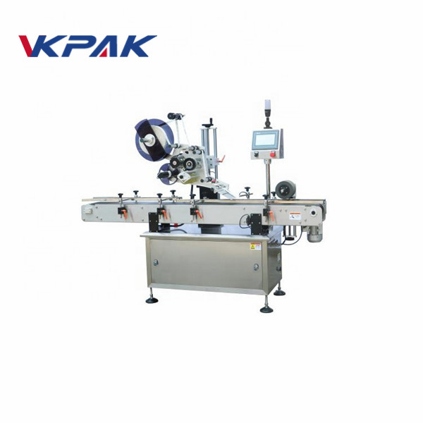 20 - 120mm biezuma automātisko etiķešu uzklāšanas aprīkojums parastajiem konteineriem