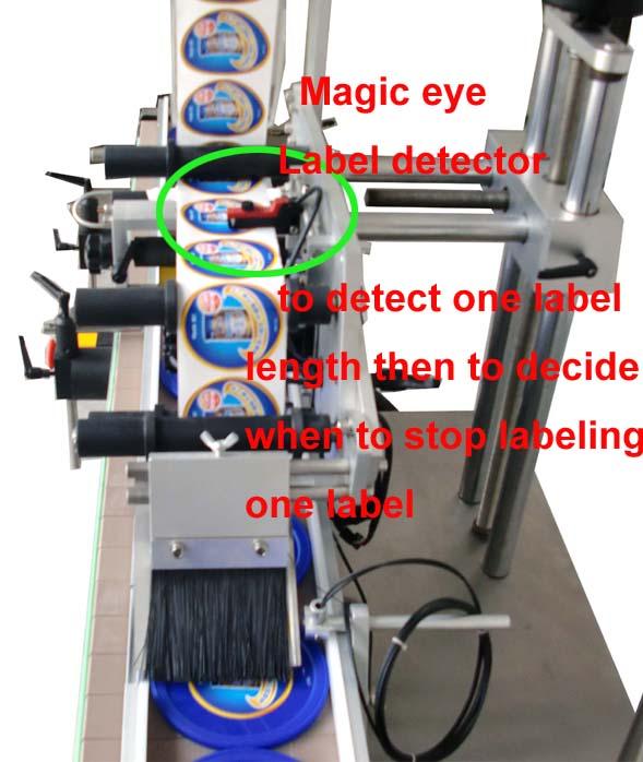 Poly Bag plakanas virsmas etiķetes aplikatora pielāgota pašlīmējošā uzlīme CE