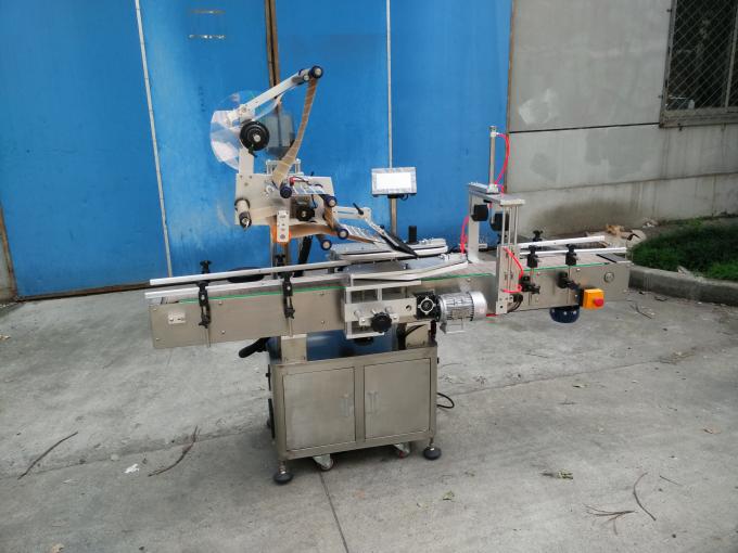 Pielāgota automātiska flakonu marķēšanas mašīna mazai penicilīna pudeles etiķetes uzlīmei