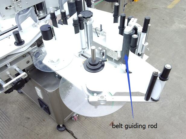 Objekta noteikšanas burvju acs automātiskā divpusējo uzlīmju uzlīmēšanas mašīna ar pagriežamo galdu