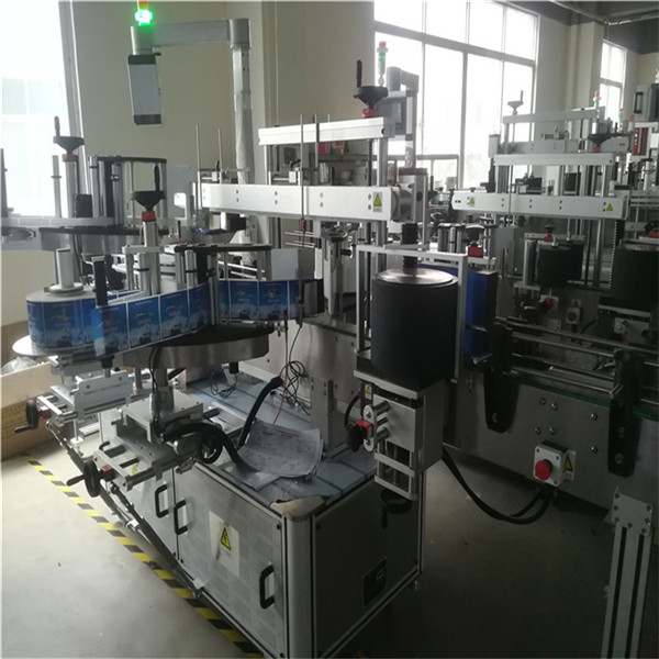 Plastmasas lolojumdzīvnieku pudeles pašlīmējošā uzlīmēšanas mašīna, pudeles etiķetes uzklāšanas mašīna