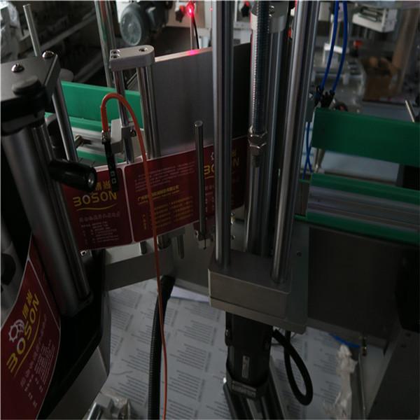 Vienas puses ovālas pudeles marķēšanas mašīnas aplikators, pašlīmējošo uzlīmju uzlīmēšanas mašīna