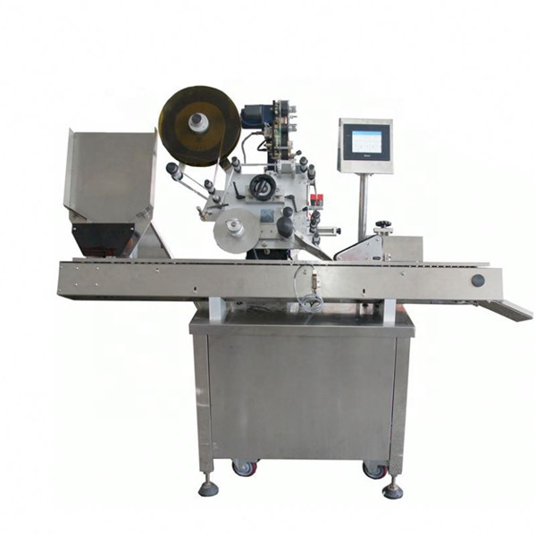 Ekonomiskā automātiskā bezalkoholisko dzērienu pudeļu flakonu marķēšanas mašīna