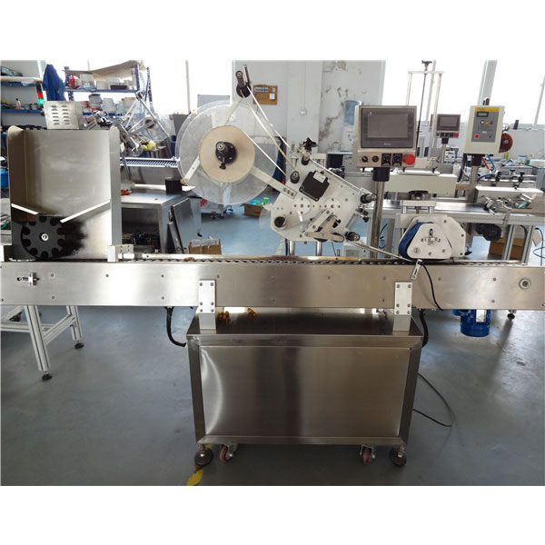 Plc Control Economy automātiskā flakona horizontālā marķēšanas mašīna Mini pudelei