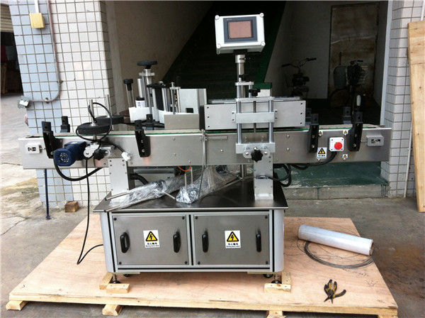 Augļu / dārzeņu sulas apaļas pudeles uzlīmes marķēšanas mašīna dzērienu rūpniecībai