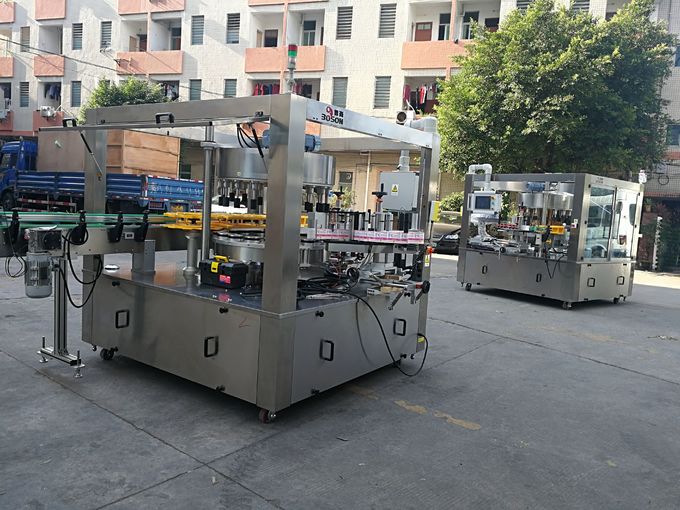 Rotējošais etiķetes priekšpuse un aizmugure / Kakls un priekšējais ātrums 15000B / H CE sertifikāts