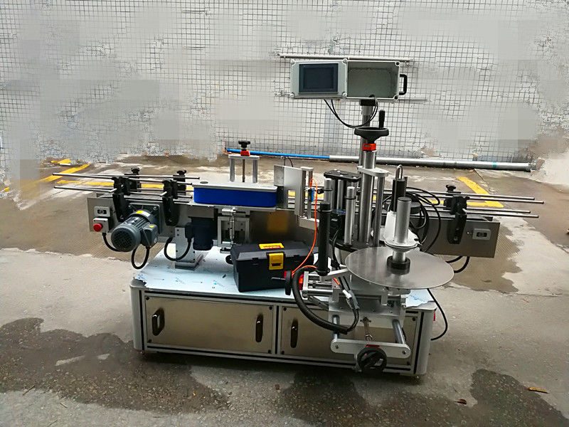 Ķīnas pilnībā automātiskas apaļas pudeles uzlīmju marķēšanas mašīnas (jostas veida) piegādātājs